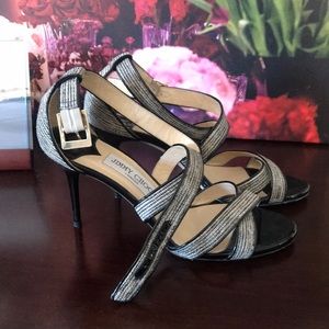 Jimmy Choo Strappy Heels Eu 39 - image 1